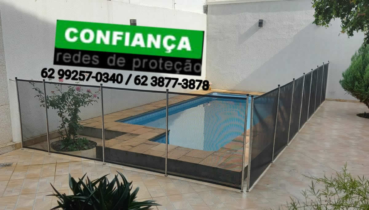 Cerca para piscina em Goiânia